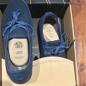 Allbirds Tree Skipper Kauri Men's Marine Blue Knit Shoes